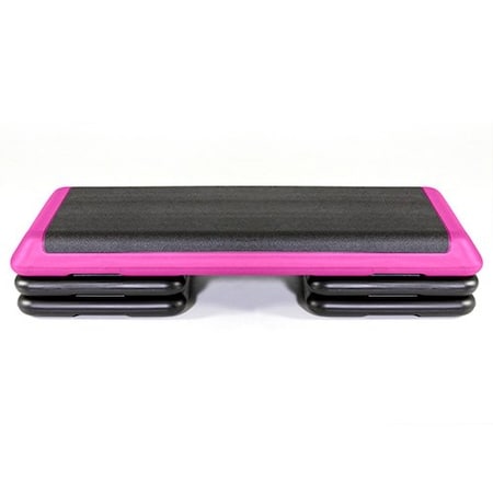 The Step Health Club Size Platform With four 4 Original Risers - Pink F1012